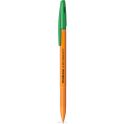 Erich Krause Ручка шариковая R-301 Orange 0.7 Stick зеленая 43197