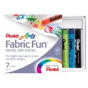 Pentel Краска для ткани FabricFun Pastels 7 цветов