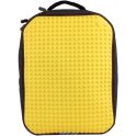 Upixel Пиксельный рюкзак большой ортопедическая спинка цвет желтый