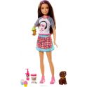Barbie Игровой набор с куклой Сестра и щенки