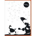Expert Complete Тетрадь Animals 80 листов в клетку цвет белый черный оранжевый формат A5