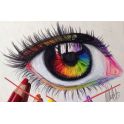 Набор для рисования по номерам Цветной "Мир своими глазами", 30 х 40 см