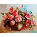 Набор для рисования по номерам Цветной "Розы мастихином", 40 х 50 см