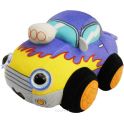 1TOY Мягкая озвученная игрушка Дразнюка-Биби Автомобильчик 15 см