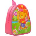 Рюкзак детский Мишка цвет розовый 1354465