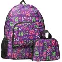 Рюкзак детский Буквы цвет фиолетовый 2826148