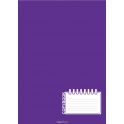 BG Тетрадь Office Book 96 листов в клетку цвет фуксия фиолетовый 17826