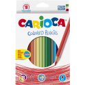 Carioca Набор цветных карандашей 18 цветов + точилка