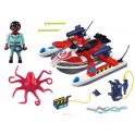 Playmobil Игровой набор Охотники за привидениями Зеддемор с гидроциклом
