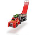Автовоз Dickie Toys City, цвет: красный, 44,5 см + 1 машинка