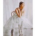 Картина по номерам Школа талантов "Балерина сидящая на стуле", 2461723, 30 х 40 см