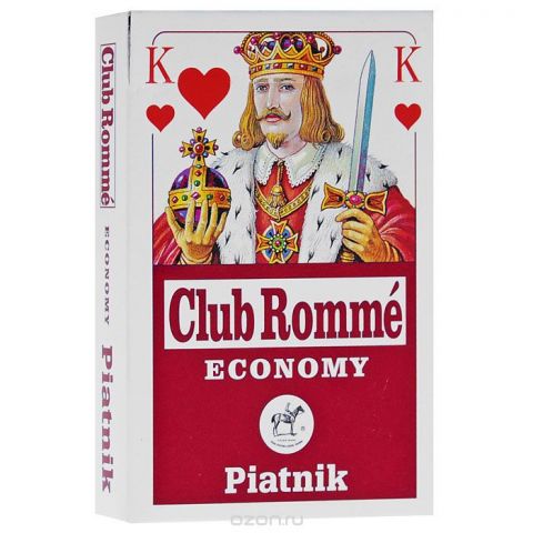 Карты игральные профессиональные Piatnik "Club Romme", 55 карт