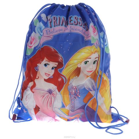 Disney Princess Сумка-рюкзак для обуви Princess цвет сиреневый PRCB-MT1-883