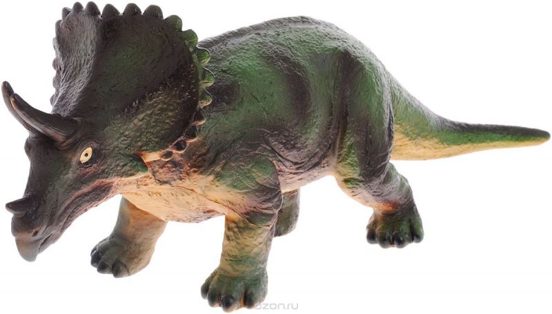 Megasaurs Фигурка Трицератопс цвет зеленый коричневый