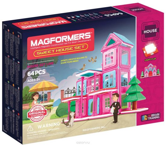 Magformers Магнитный конструктор Sweet House Set