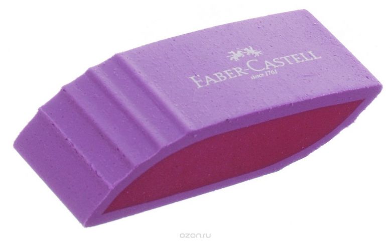 Faber-Castell Ластик фигурный цвет сиреневый