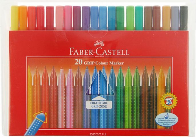 Faber-Castell Набор фломастеров 20 цветов