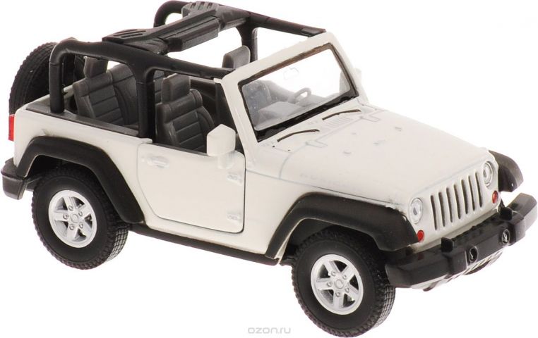 Welly Модель автомобиля Jeep Wrangler Rubicon