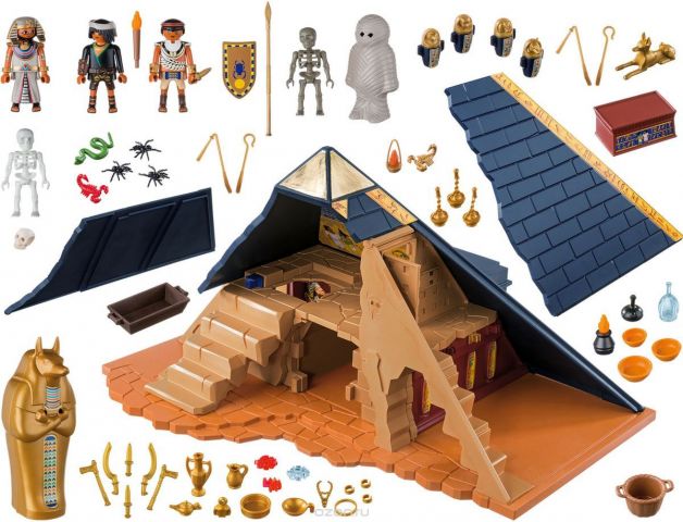 Playmobil Игровой набор Римляне и египтяне Пирамида Фараона