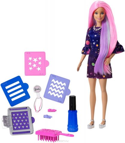 Barbie Кукла Цветной сюрприз