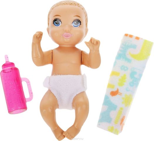Barbie Игровой набор с куклой Ребенок с аксессуарами