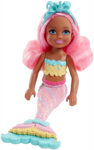 Barbie Мини-кукла Маленькие русалочки FKN04