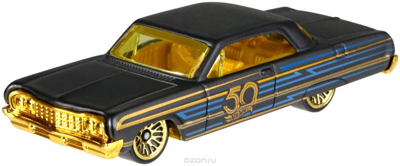 Hot Wheels 50th Anniversary Трековая машинка '64 Impala