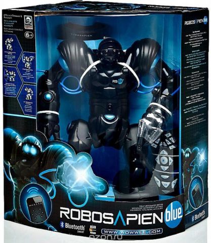 Интерактивная игрушка WowWee Робот Робосапиен Blue 8015