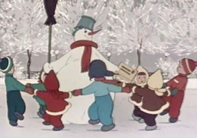 Мультик «Снеговикпочтовик» детские мультфильмы на