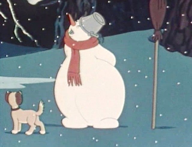 Мультик «Снеговикпочтовик» детские мультфильмы на