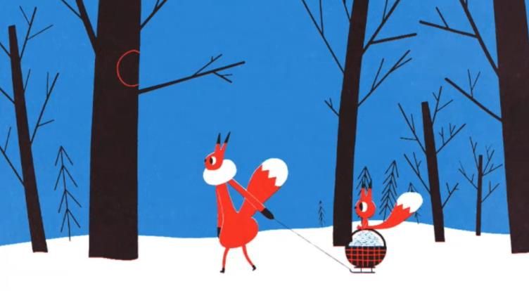 Мультик «Бельчонок и санки» – детские мультфильмы на канале Карусель