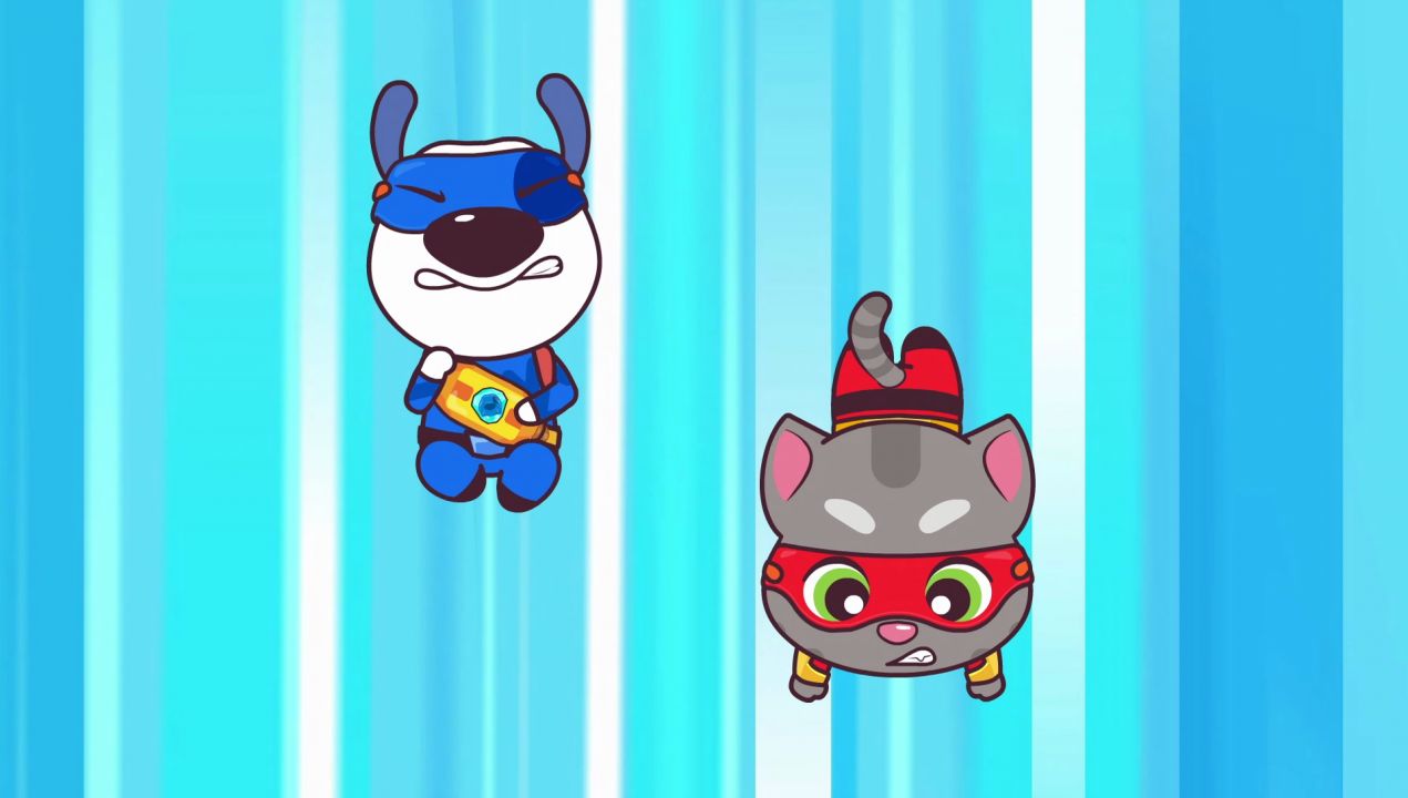 Сила том. Talking Tom Heroes Карусель. Tom Heroes мультик. Том герой. Говорящий том герой мультфильм.