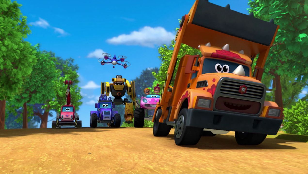 Машина буль турбозавры