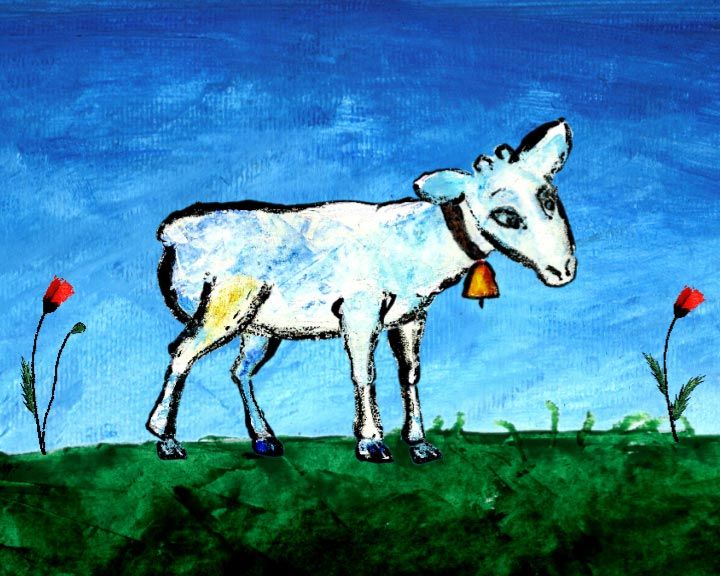 Рисунок колыбельная козы