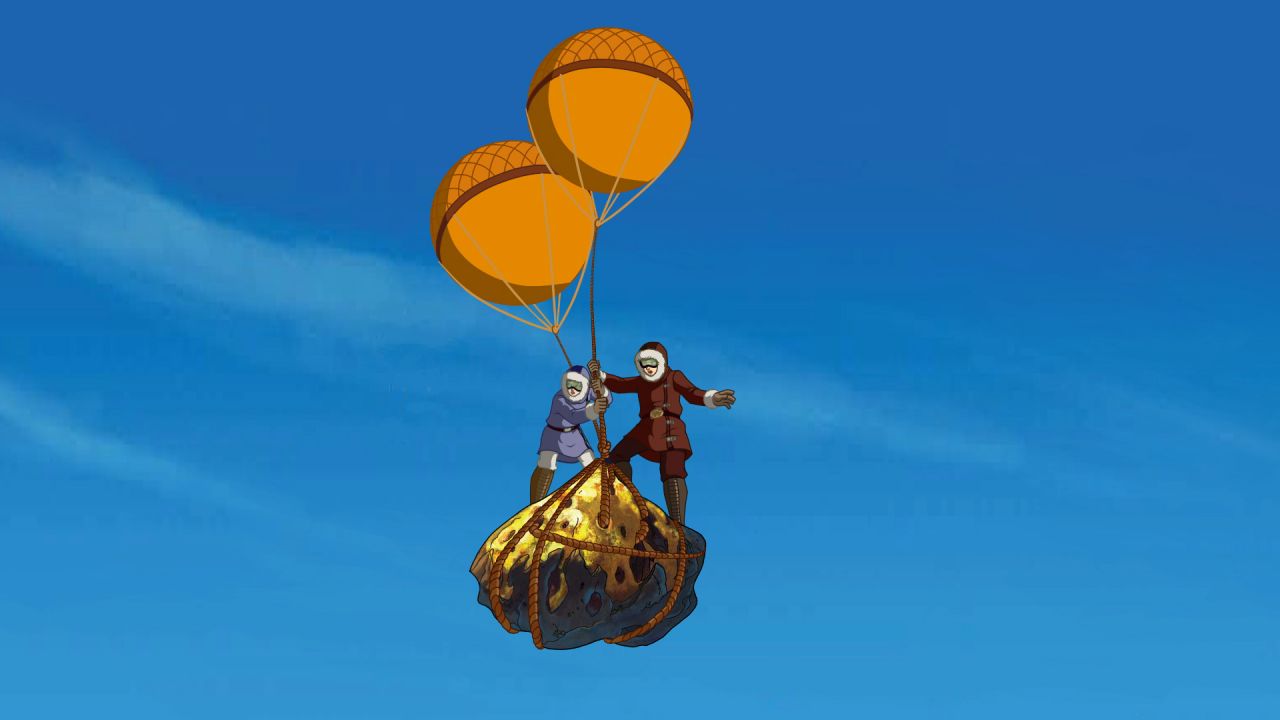 Герой на воздушном шаре. Путешествие на воздушном шаре Жюль Верн. Воздушный шар Жюля верна.