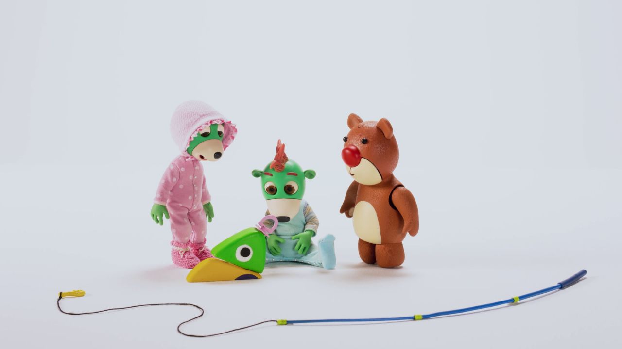 Мультсериал «Малыши и Медведь» – детские мультфильмы на канале Карусель