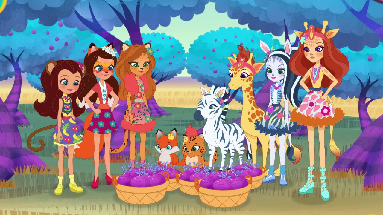 Мультсериал «Энчантималс. Солнечная саванна» – детские мультфильмы на ...