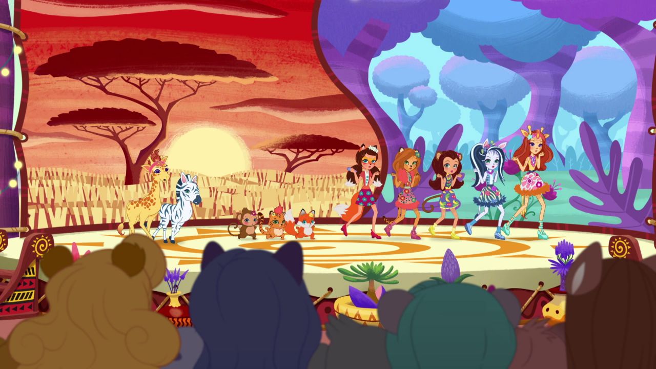 Мультсериал «Энчантималс. Солнечная саванна» – детские мультфильмы на ...
