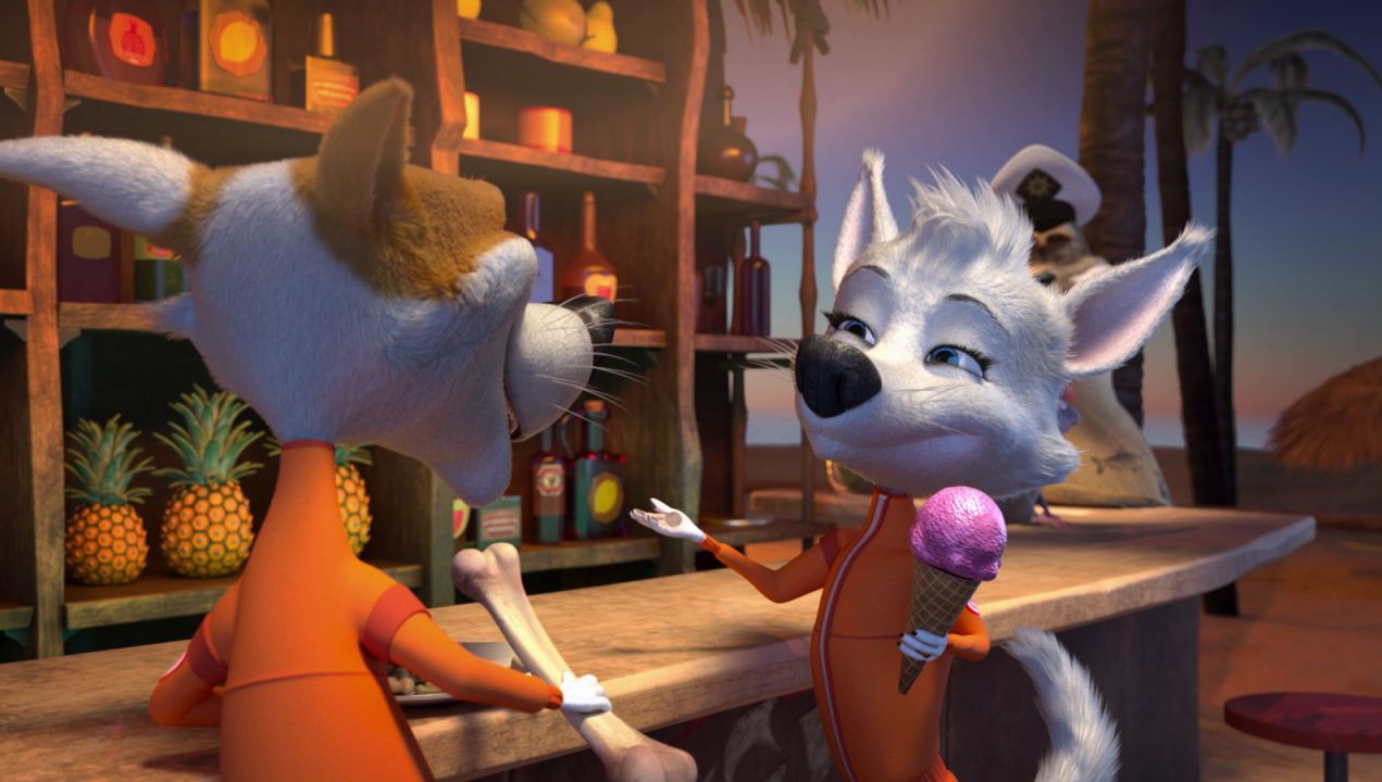 Картинки из мультика белка и стрелка карибская тайна