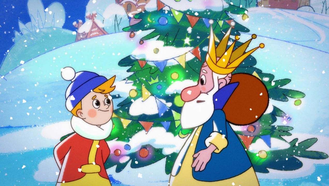 Мультик «Вовка и зима в Тридевятом царстве» – детские мультфильмы на ...